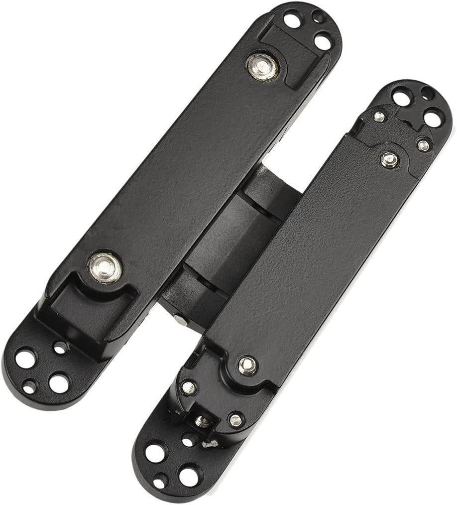 TamBee Hidden Door Hinges for Secret Door 6inch Black - TamBee