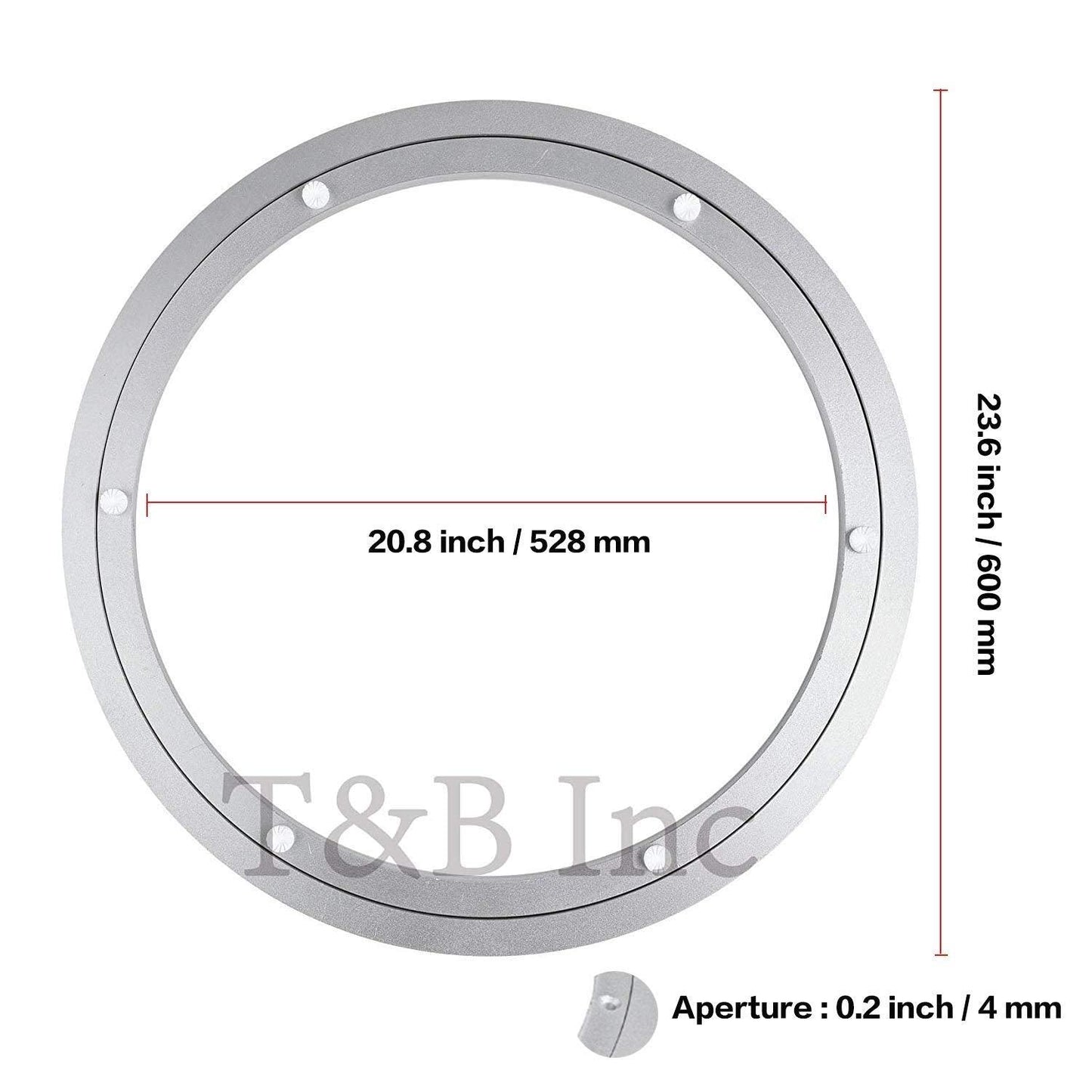 TamBee Lazy Susan Hardware Lazy Susan Bearing 24 Inch - TamBee
