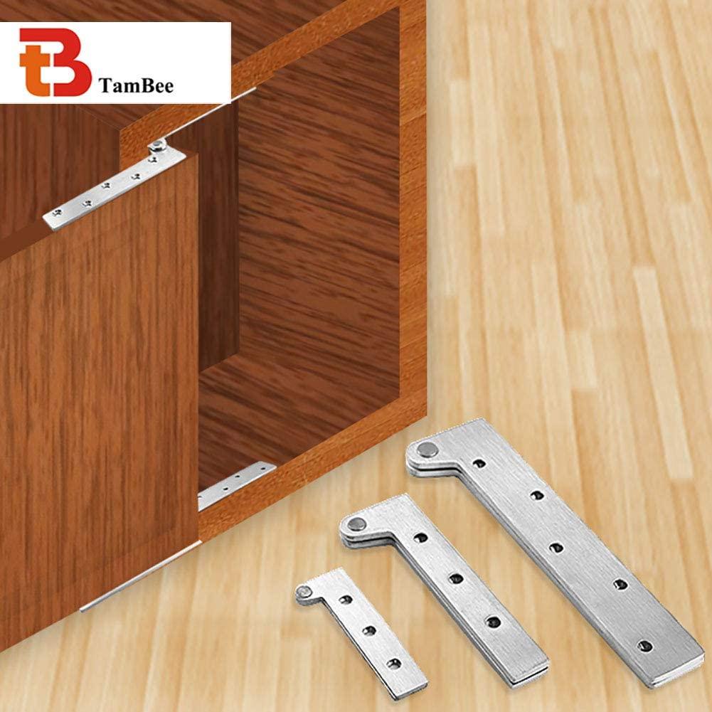 TamBee Pivot Hinges Offset Knife Hinges 8Pcs 4inch - TamBee