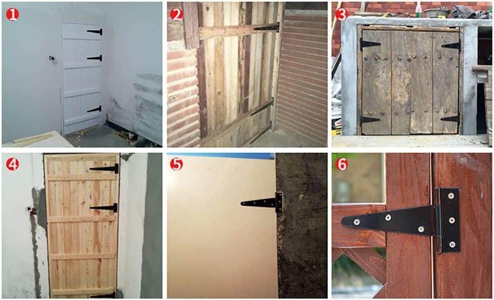 TamBee T Hinge Barn Door Hinges 4inch - TamBee