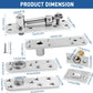 TamBee 570 lbs Load Heavy Duty Pivot Hinge Hidden Door Hinge - TamBee