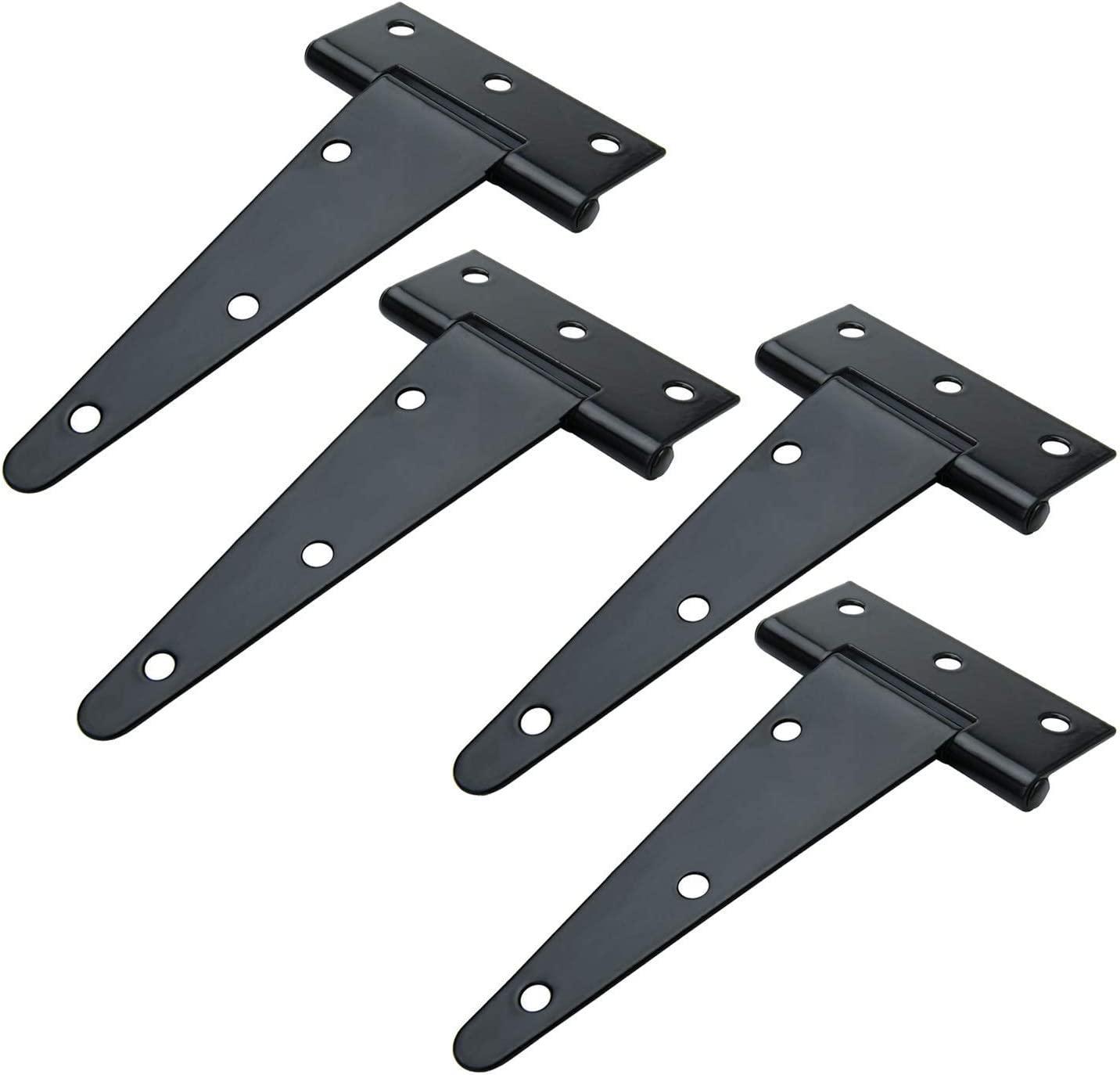 TamBee T Hinge Barn Door Hinges 5inch 6PCs - TamBee