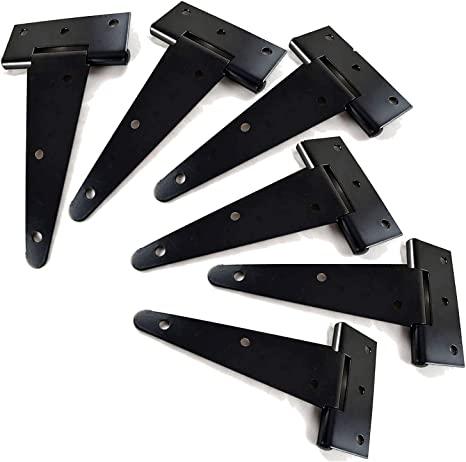 TamBee T Hinge Decorative Hinges 6inch 6PCS - TamBee